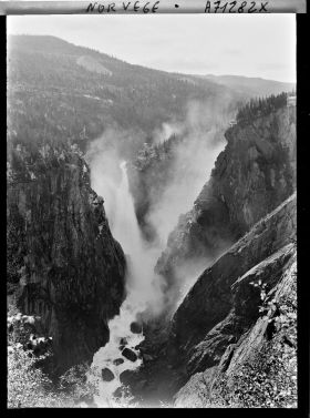 Image représentant La cascade Rjukanfossen