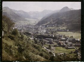 Image représentant France, Mont Dore, Vue Générale du Mont Dore prise de la route de Clermont