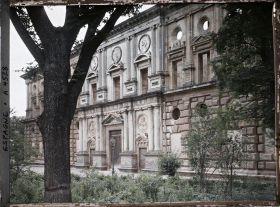 Image représentant Alhambra : façade du palais de Charles Quint