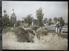 Image représentant France, Arras, Tranchées dans le Cimetière
