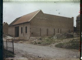 Image représentant France, Ablain St Nazaire, Reconstruction d'une ferme