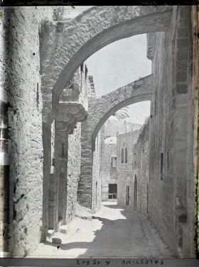 Image représentant Segment de la Via Dolorosa entre les cinquième et sixième stations