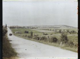 Image représentant Belgique, Locre, Vue Générale de Locre et Mont Rouge