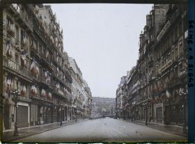Image représentant Décorations rue de la Paix pour le 9ème congrès de la Légion Américaine (American Legion)