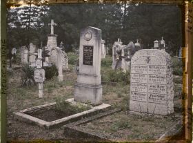 Image représentant France, Vigneulles les Hattonchatel, Tombes Allemandes dans le Cimetière du Village
