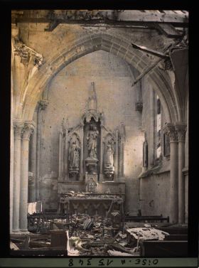Image représentant France, Elincourt Ste Marguerite, Guerre Intérieur de l'Eglise d'Elincourt