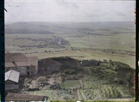 Image représentant France, Mousson, Panorama pris de Mousson Vers Atton et le piton de Ste Geneviève
