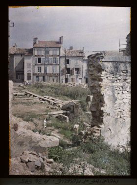 Image représentant France, Thiaucourt, Ruines et Maisons reconstruites