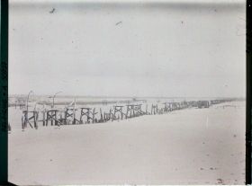 Image représentant Belgique, Nieuport les Bains, L'Estacade rive gauche  vers Nieuport ville