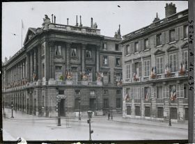 Image représentant Le Ministère de la Marine à l'hôtel de la Marine, place de la Concorde et rue Saint-Florentin