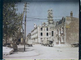Image représentant France, Arras, Couvent des Augustins et Maisons neuves en reconstruction