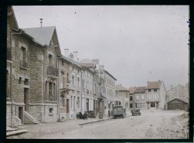 Image représentant France, Varennes (CT) Meuse (1840h), Construction Rte de Montfaucon à Varennes