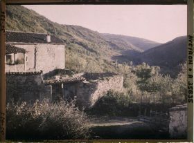 Image représentant La vallée de l'Alzou vue depuis Garrigue Redonde direction Villefranche de Rouergue