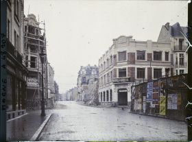 Image représentant France, Reims, Rue Condorcet, vers le "Crédit du Nord".
