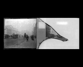 Image représentant Scène de rue sur la Veme avenue, devant la National Library