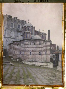 Image représentant Mont Athos, Vatopédi, La Chapelle de la Ste Zone