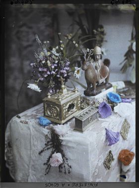 Image représentant Le reposoir de saint Théleau sur le parcours de la Grande Troménie