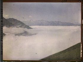 Image représentant France, La Chaîne des montagnes de Luz au dessus des nuages