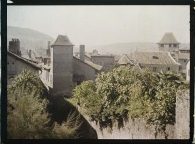 Image représentant France, Figeac, Vue sur Figeac prise de Notre Dame du Puy
