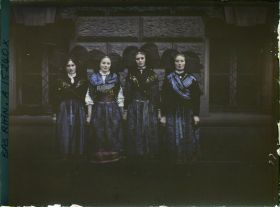 Image représentant France Alsace, Strasbourg, Quatre Alsaciennes (Basse Alsace)