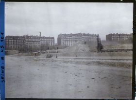 Image représentant Démolition des anciennes fortifications à la porte de Versailles, boulevard Victor et boulevard Lefebvre