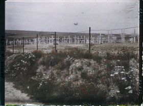 Image représentant Combles, Un coin du Cimetière Français