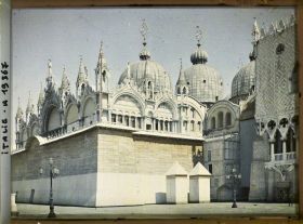 Image représentant Basilique San Marco avec protections anti-bombardement