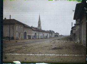 Image représentant France, Flirey, Grande Rue vers l'Eglise
