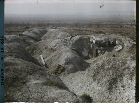 Image représentant France, Mont Cornillet, Pente Sud ; Grande tranchée Allemande