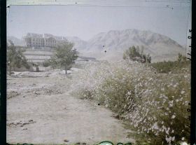 Image représentant Afghanistan, Dar-ul-Aman, Vue vers le nouveau Palais Royal