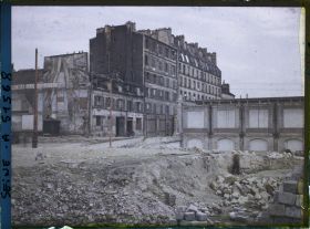 Image représentant Travaux d'agrandissement de la gare de l'Est à l'angle de l'impasse Boutron et de la rue du Faubourg Saint-Martin