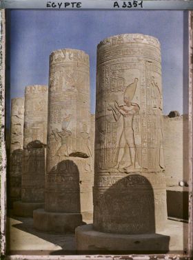 Image représentant Colonnes du portique d'entrée du temple