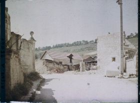 Image représentant France, Condé s/Aisne, Reconstruction dans le Village