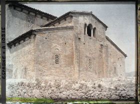 Image représentant Espagne, Oviedo, L'Abside Romane de la vieille Eglise de Santullano