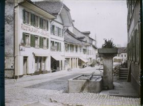 Image représentant Une fontaine à la Schaalgasse