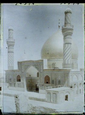 Image représentant La Mosquée d'Or, mausolée d'Ali al-Hadi et de Hasan al-Askari, dixième et onzième imams chiites