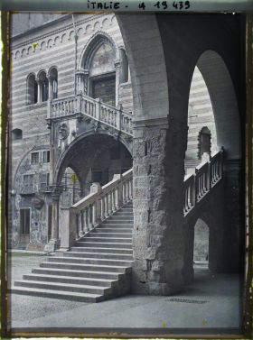 Image représentant Escalier du palazzo della Ragione