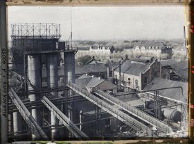 Image représentant Prusse, Gelsenkirchen, Une vue sur les Gazogènes