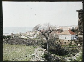 Image représentant Panorama de la ville sur la mer