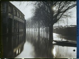 Image représentant Inondations quai de Boulogne (actuel quai Alphonse Le Gallo)