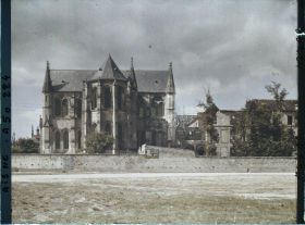 Image représentant France, Soissons, Abside de St Léger