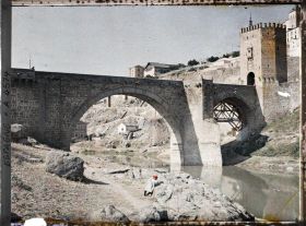 Image représentant Espagne, Tolède, Vallée du Tage et le Pont