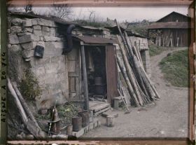 Image représentant France, Chavoune, Maison dans un abri d'Artillerie