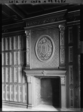 Image représentant La cheminée de la salle des états généraux