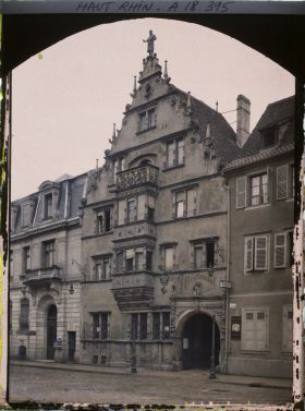 Image représentant France, Colmar, La Maison des  Têtes (voir N°7)