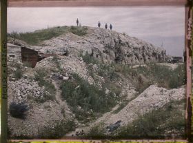 Image représentant France, Vaux, Vue générale de l'entrée du fort