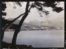 Image représentant Panorama sur Menton, vu depuis le rivage du cap Martin