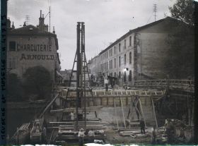 Image représentant France, Lunévile, Reconstructions du Pont S/ la Vezoude (ou Vesouje)