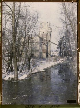 Image représentant France, Noyon, Coucy le Chateau Ruines