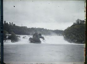 Image représentant Les chutes du Rhin vues du Schlössli Wörth